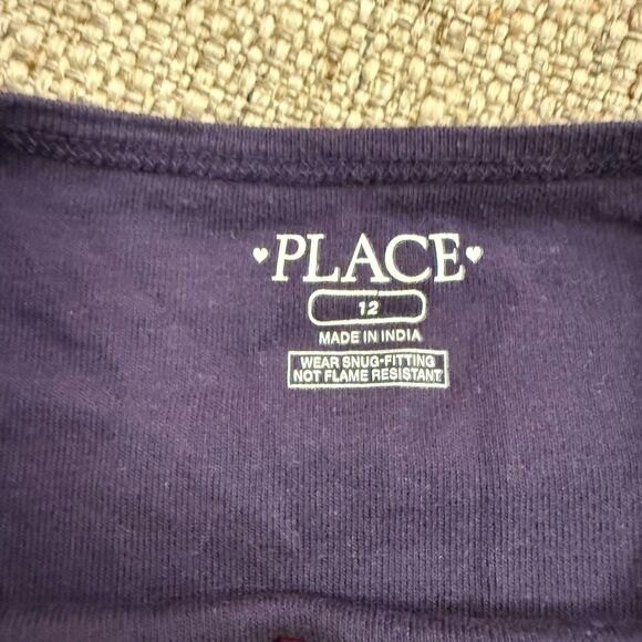 Childrens Place Girls Sparkle Like a Unicorn Long Sleeve Pajama Set Size 12 - Picture 4 of 9